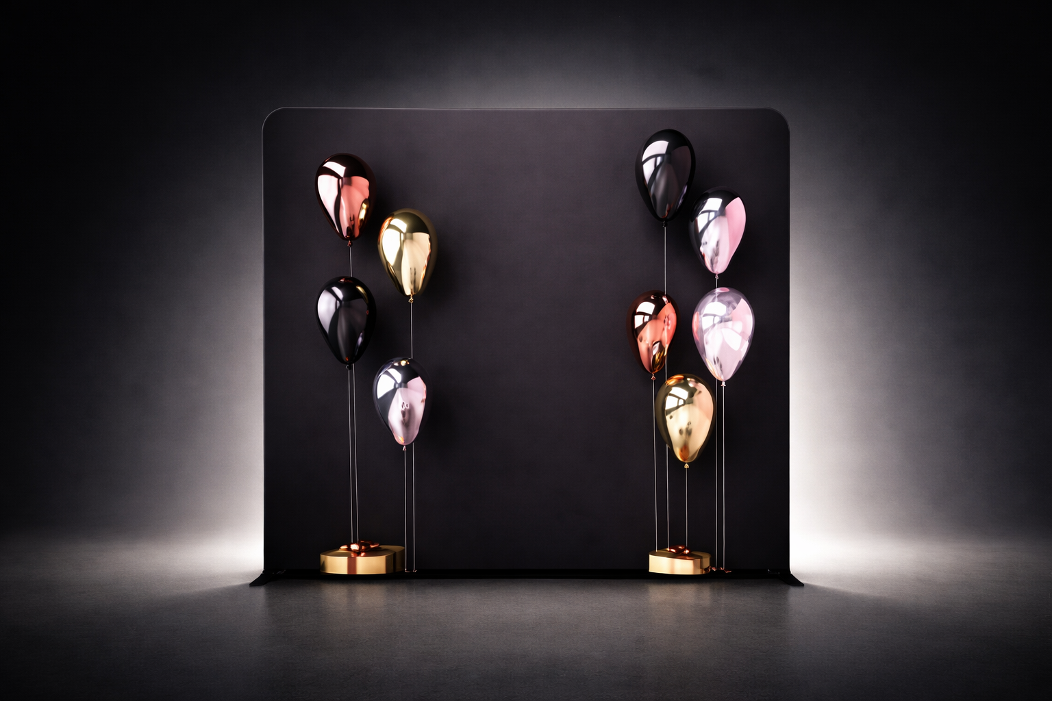 BALLOON NOIR backdrop