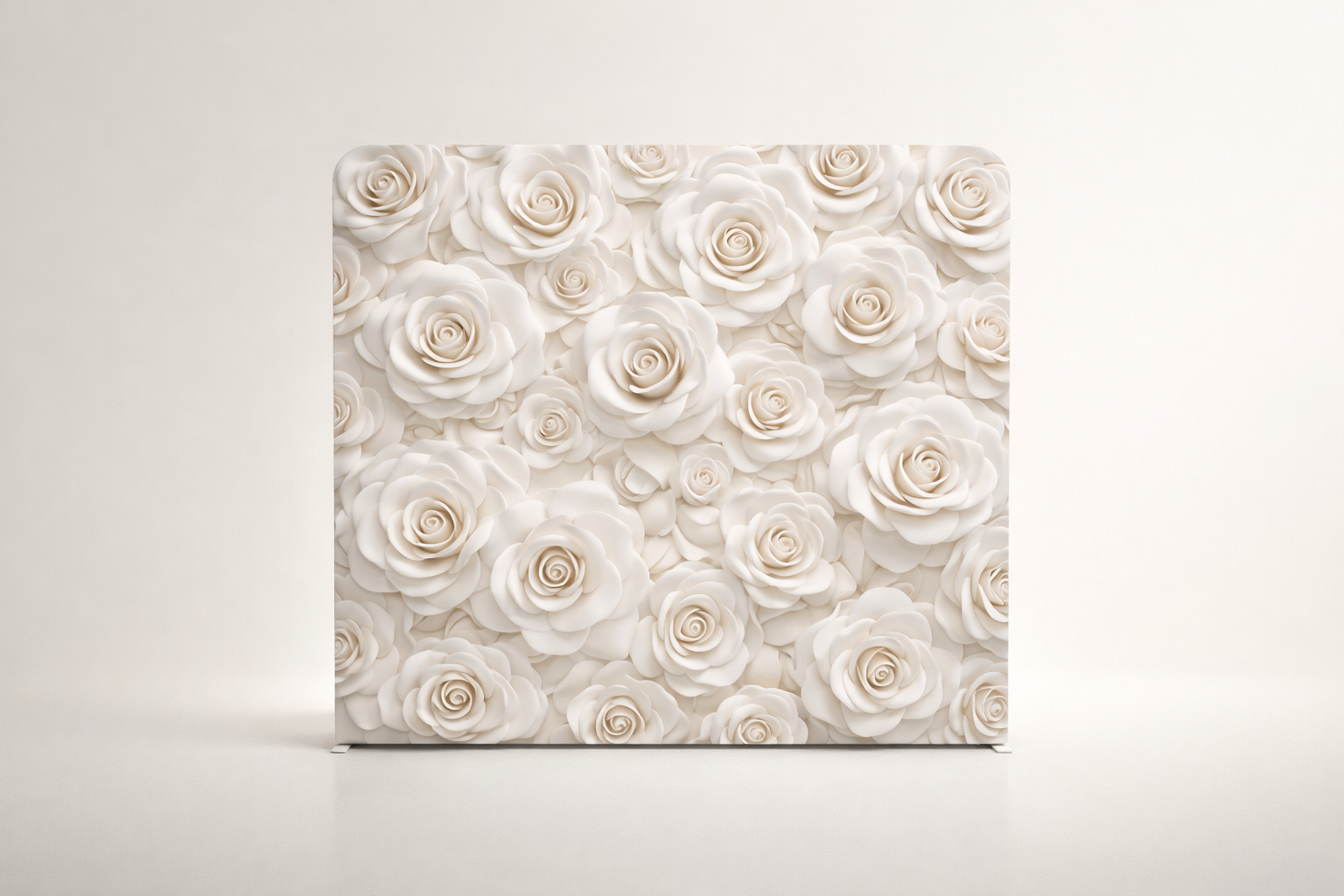 IVORY ROSE WALL backdrop