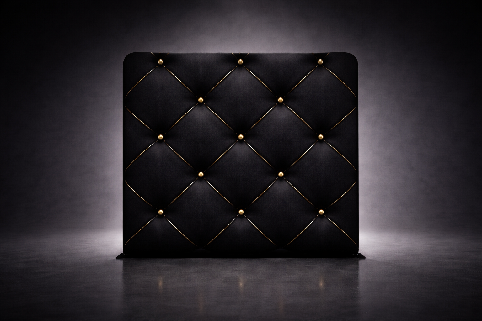TUFTED NOIR backdrop