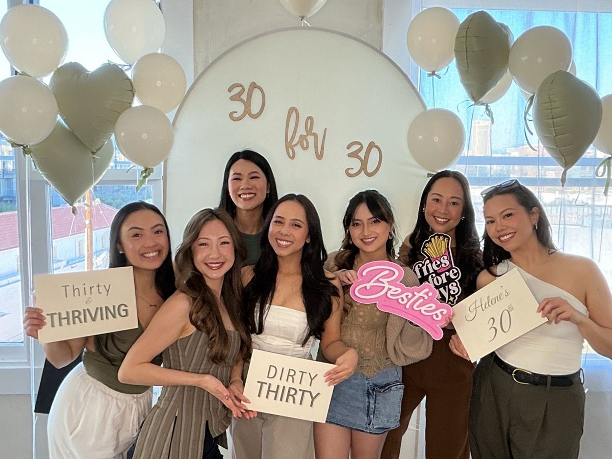 Helene's 30th photo booth event by Studio RDRGZ LA