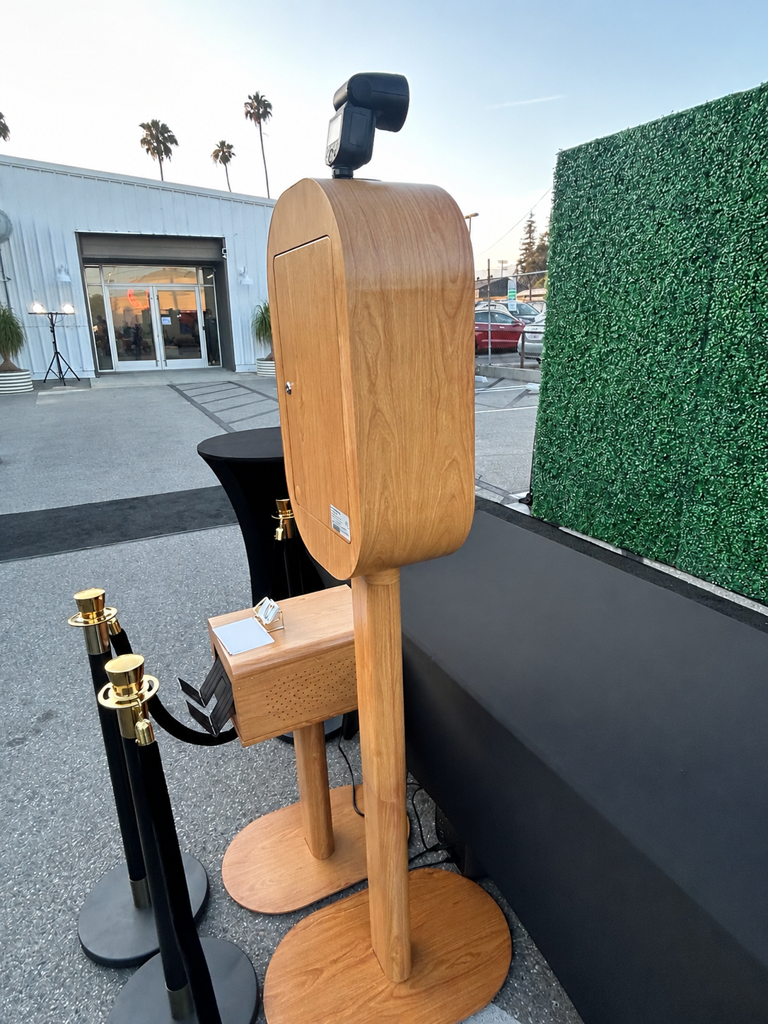 A Night at The Gallery private event Premium DSLR Booth setup by Studio RDRGZ LA