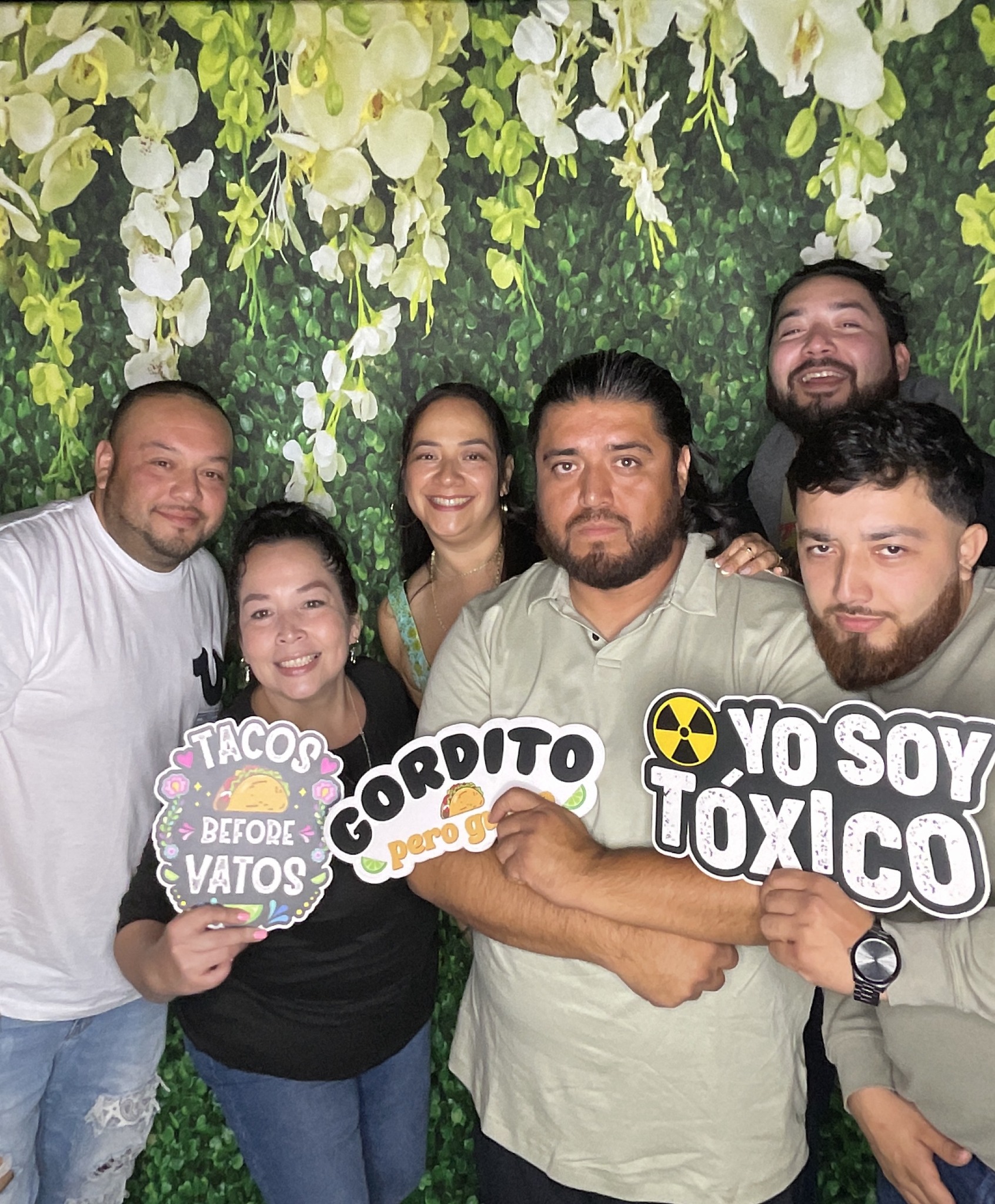 Maria Belen's 40th birthday photo booth guest photo by Studio RDRGZ LA