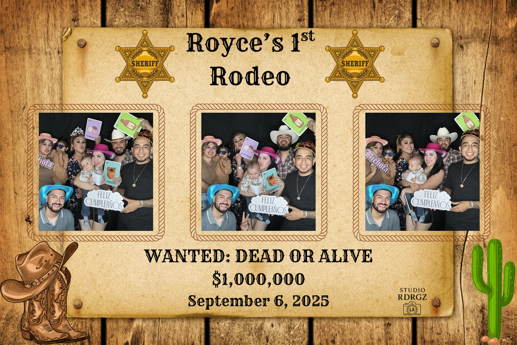 Royce’s 1st Rodeo (Wanted Poster)