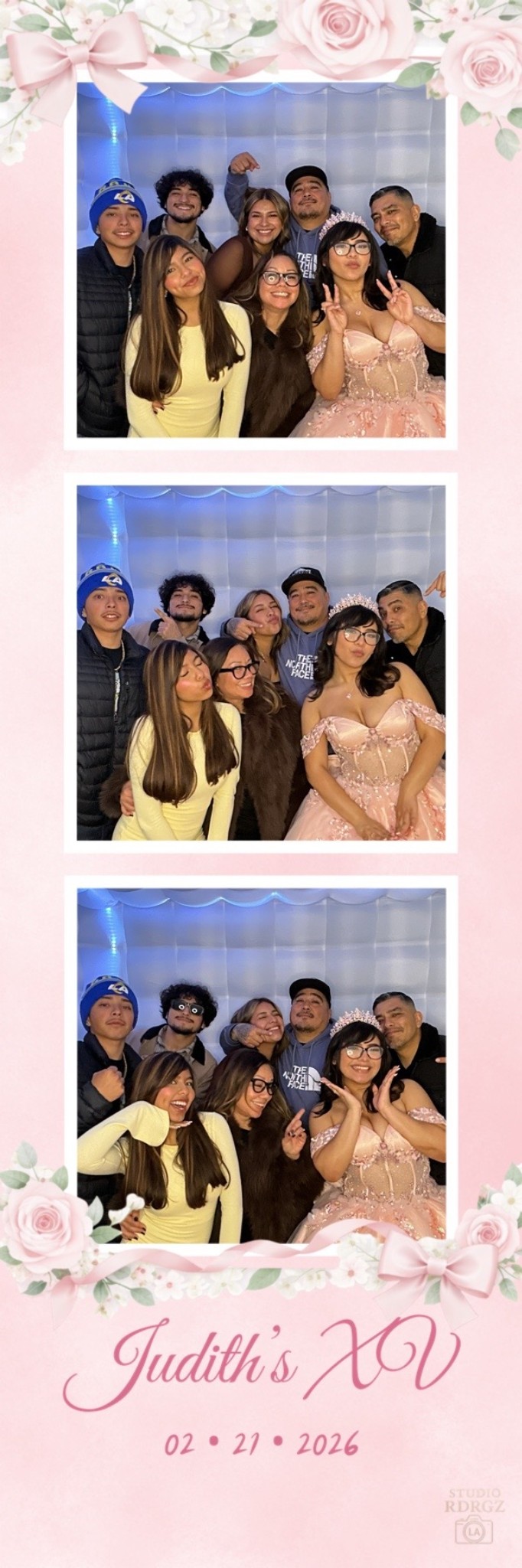 Judith's XV - Blush Floral